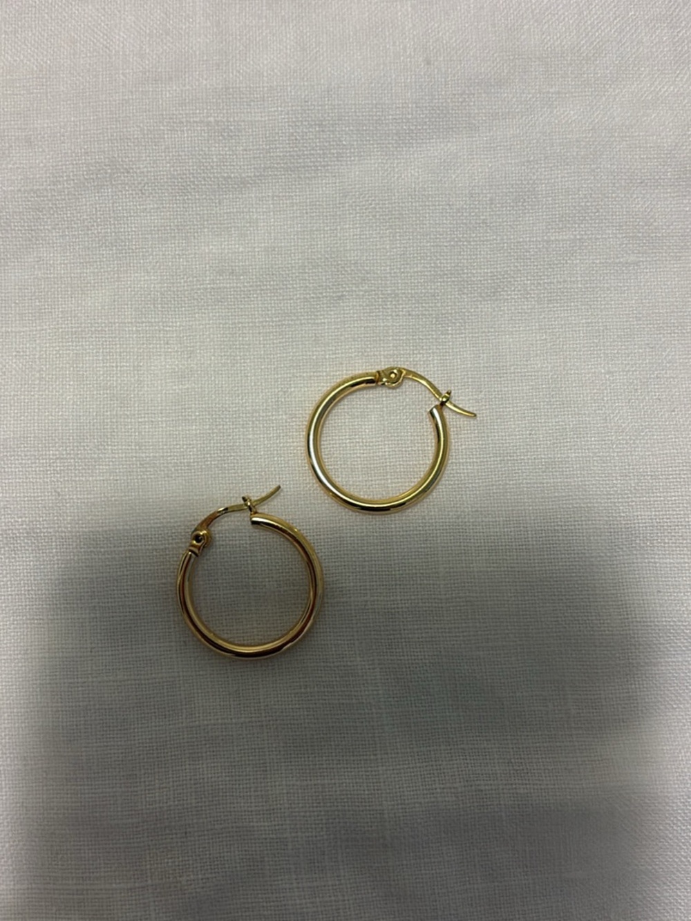 Classic Gold Hoop Earrings - Women Jewelry